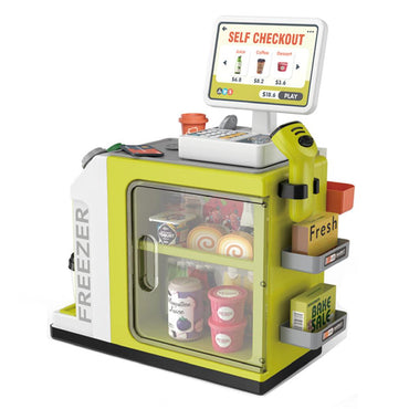 Super Market Toy With Snacks Stall & CheckOut Counter | 60 Pcs Super Market Toy